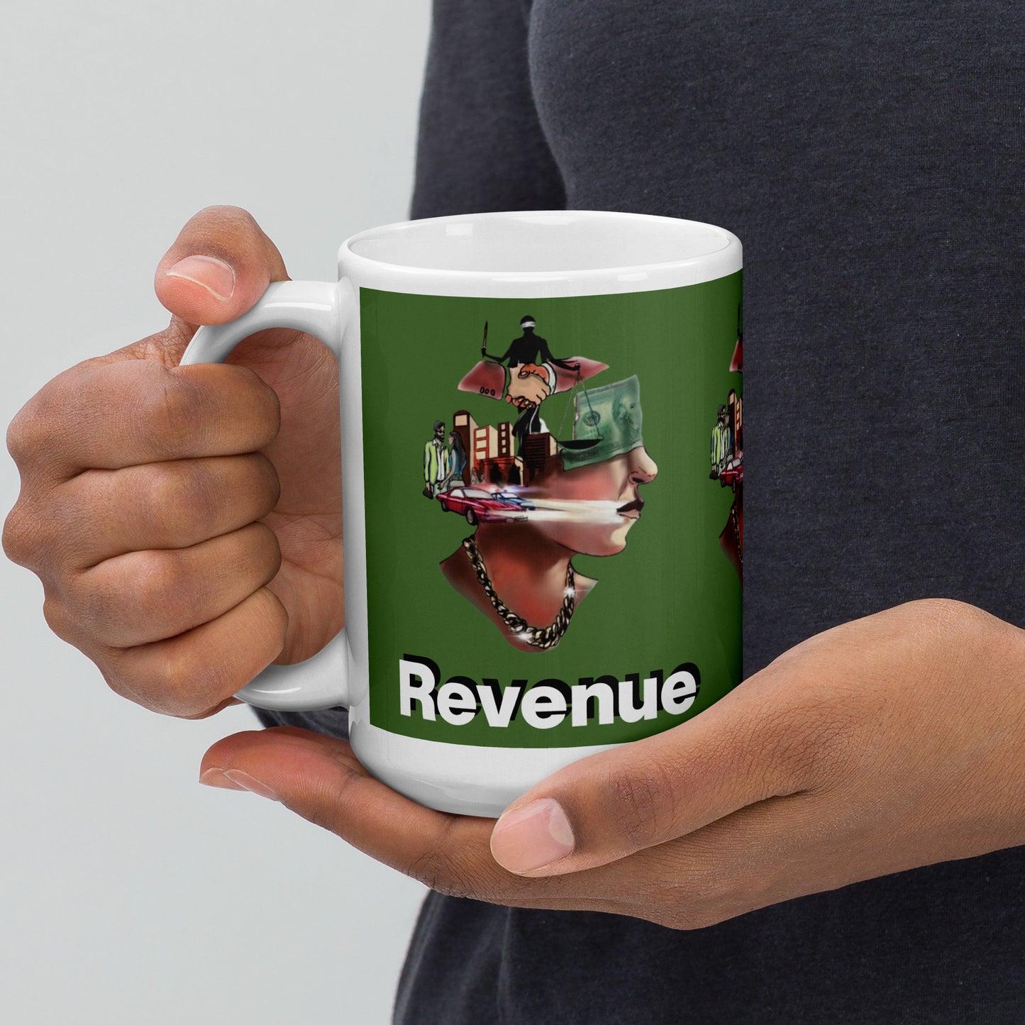 Revenue glossy mug